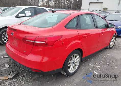2016 Ford Focus Se from USA, damaged, VIN 1FADP3F27GL278934